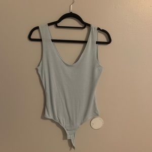 Baby blue bodysuit